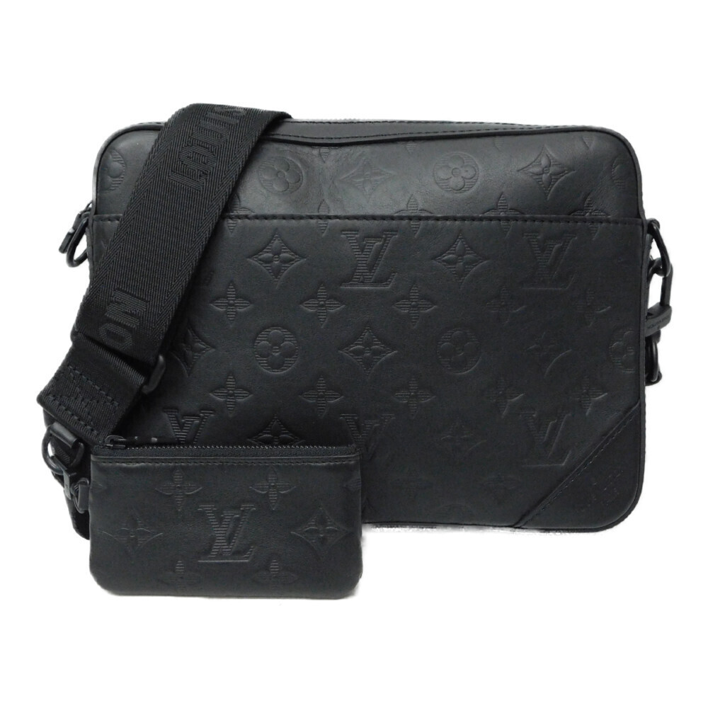 Louis Vuitton Messenger Duo bag Shadow Black body Monogram shoulder - Picture 2 of 7